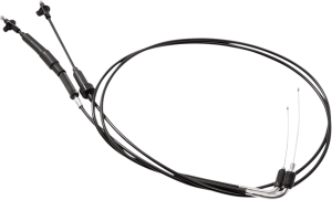 Black Vinyl Throttle Cable Black