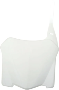 Replacement Front Number Plate White