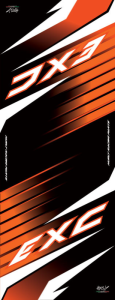 Workstation Floor Mat Black, Red, White