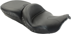 Studded Summit Touring 2-up Vinyl Seat Black, 1, nordicamoto.ro