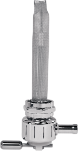Power-flo Fuel Valve Chrome, 1, nordicamoto.ro