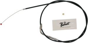 Black Vinyl Throttle/idle Cable Black +152 mm (6''), 1, nordicamoto.ro