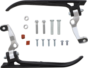 MOOSE RACING Kit Moto pentru montarea protecțiilor de mână, negru 