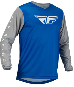 Tricou MX Fly F-16 Albastru/Gri