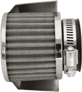Clamp-on Pod Air Filter Chrome