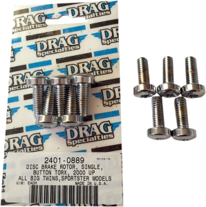 Disc Brake Hub Mounting Kit Chrome
