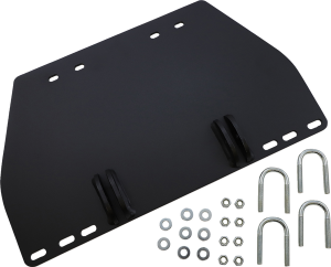 Atv Plow Bottom Mount Matte Black 