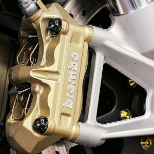 Brake Caliper Mount Kit Silver