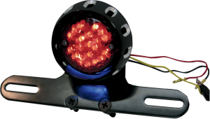 Custom Bobber Led Taillight And License Plate Mount Black, 2, nordicamoto.ro
