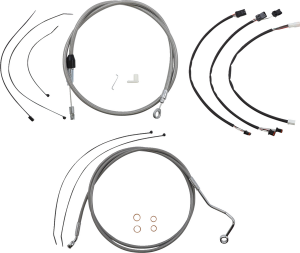 Xr Handlebar Installation Kit Silver, 2, nordicamoto.ro