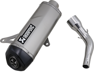 Stainless Steel Slip-on Line Scooter Muffler Raw