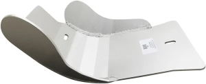 MOOSE RACING Aluminum Skid Plate Silver 