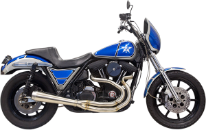 Road Rage 2:1 High Horsepower Exhaust System Raw, 1, nordicamoto.ro