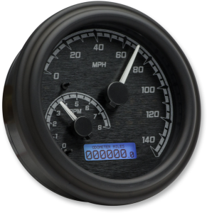 Mvx Series Analog Gauge System Gray, Black