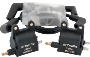 Single-fire Mini Ignition Coil Kit Black, 1, nordicamoto.ro