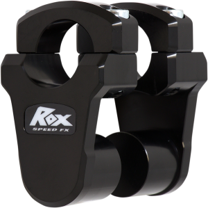 2(r) Pivoting Handlebar Riser For Indian Black