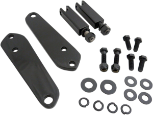 Front Mount Highway Bar Kit Black
