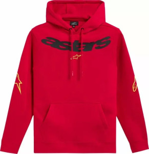 Alpinestars Elliptic Pullover Hoodie Red  L, 1, nordicamoto.ro