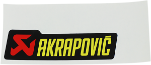 General Replacement Sticker Black, Red, Yellow