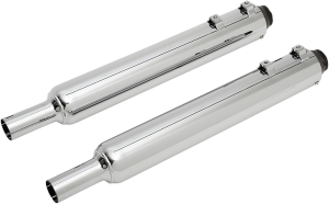 Super Elite 3-1/2(r) Slip-on Mufflers Chrome, 1, nordicamoto.ro