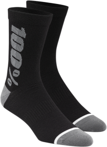 Sosete 100% Rythym Merino Wool Black/Gray