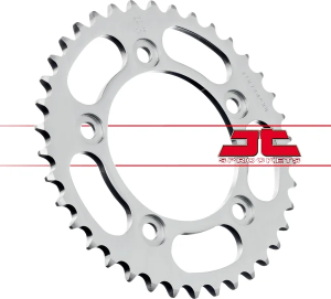 JT SPROCKETS Pinion spate din oțel, culoare naturală 