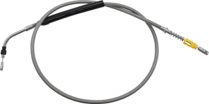 Stainless Steel Braided Clutch Cable Silver