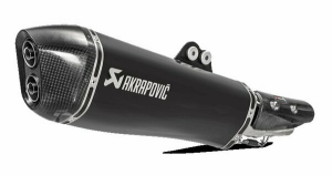 Slip-on Line Muffler Scooter Black 