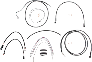 Black Pearl Upper Handlebar Installation Kit Black