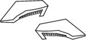 COMP LIGHT HELMET BACKVENTS