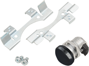 Push-button Fuel Door Latch Black, 1, nordicamoto.ro