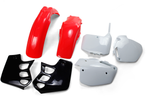 Full Body Replacement Plastic Kit Black, Red, White 