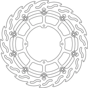 Flame Series Rotor Black