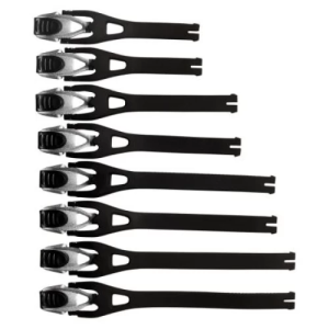 Set Catarame Cizme Fox Comp 5 / 5Y / 3Y Negru, nordicamoto.ro