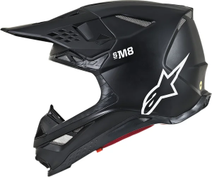 Casca Alpinestars Supertech M8 Solid Matte Black XL, 5, nordicamoto.ro