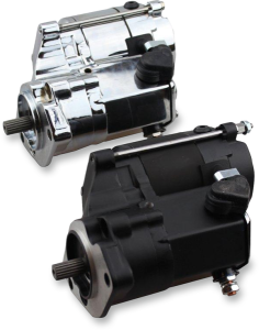 1.7kw High-performance Starter Motor Black, 2, nordicamoto.ro