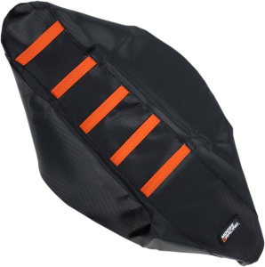 Seat Cover Ribbed Ktm Or Black