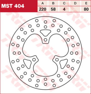 Round Fixed Brake Rotor 220-250mm, 2, nordicamoto.ro