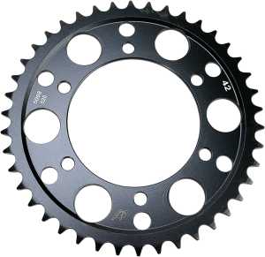 Lightweight Steel Sprocket Black, Zinc