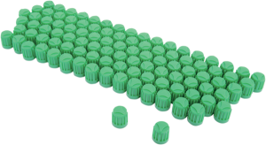 Valve Stem Kit Replacement Cap Green, Natural