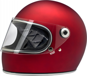 Gringo S Full Face Helmet Flat Red Medium Red