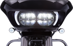 Fang® Headlight Bezels Chrome, 2, nordicamoto.ro