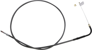 Karbonfibr Braided Throttle/idle Cable Black