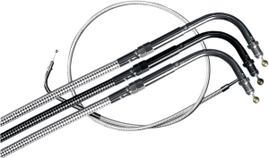 Sterling Chromite Ii® Braided Cable For Harley-davidson Clear, 2, nordicamoto.ro