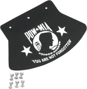 Medium Mud Flap Black, White, 1, nordicamoto.ro