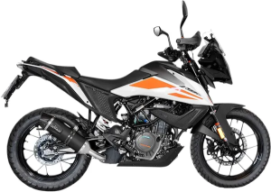 Tobă de eșapament LeoVince LV One Evo Black Edition Slip-On pentru KTM 390 Adventure (2020-2024), 2, nordicamoto.ro