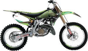 Replica Team Graphic Kits With Seat Covers Black, Green, 1, nordicamoto.ro