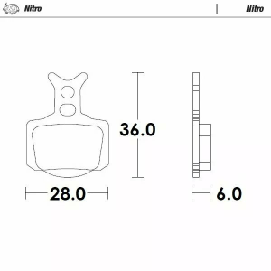 Nitro Brake Pads 