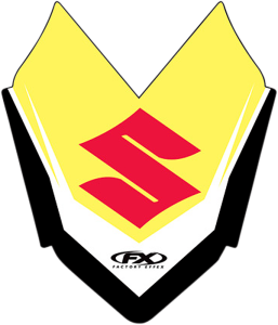 Front Fender Graphic Kit Red, White, Yellow, 3, nordicamoto.ro