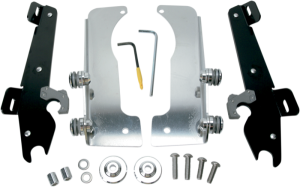 Fats/slim Windshield Trigger-lock Complete Mount Kit Black, 1, nordicamoto.ro